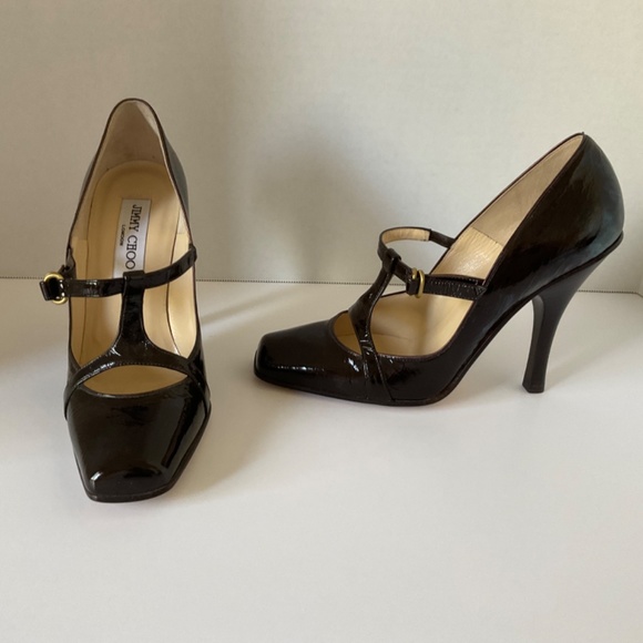 Jimmy Choo patent leather Mary Jane’s - Picture 4 of 5